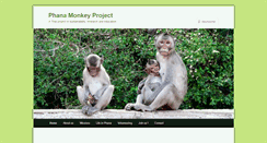 Desktop Screenshot of phanamonkeyproject.com