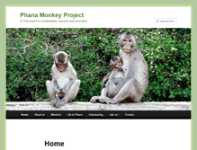 Tablet Screenshot of phanamonkeyproject.com